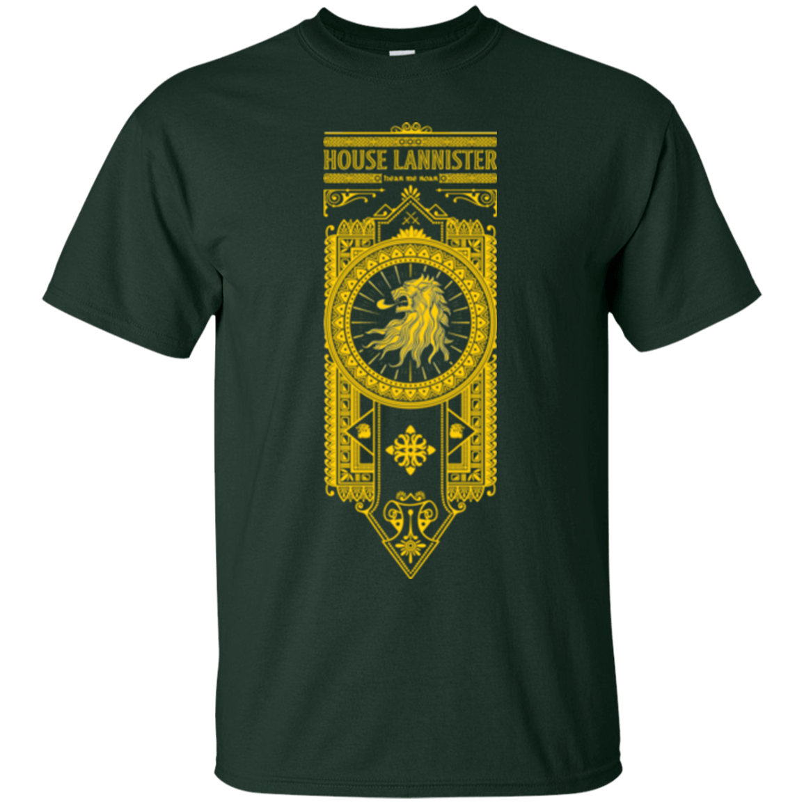 T-Shirts Forest Green / Small House Lannister (1) T-Shirt
