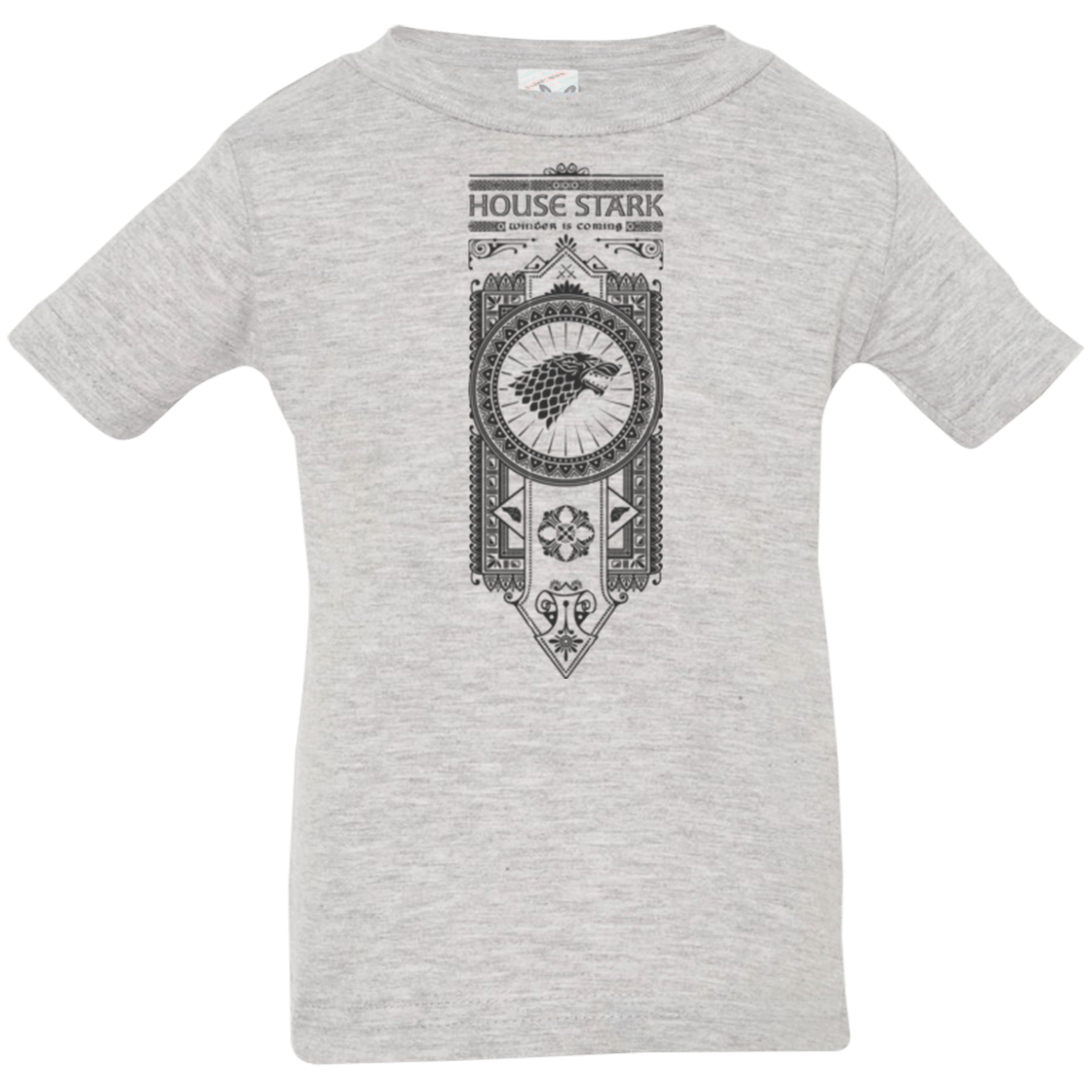 T-Shirts Heather / 6 Months House Stark Black Infant Premium T-Shirt