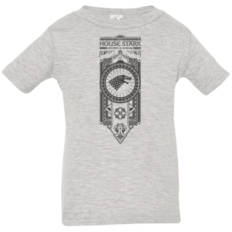 T-Shirts Heather / 6 Months House Stark Black Infant Premium T-Shirt