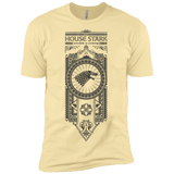 T-Shirts Banana Cream / X-Small House Stark Black Men's Premium T-Shirt