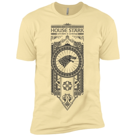 T-Shirts Banana Cream / X-Small House Stark Black Men's Premium T-Shirt