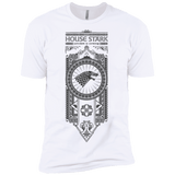T-Shirts White / X-Small House Stark Black Men's Premium T-Shirt