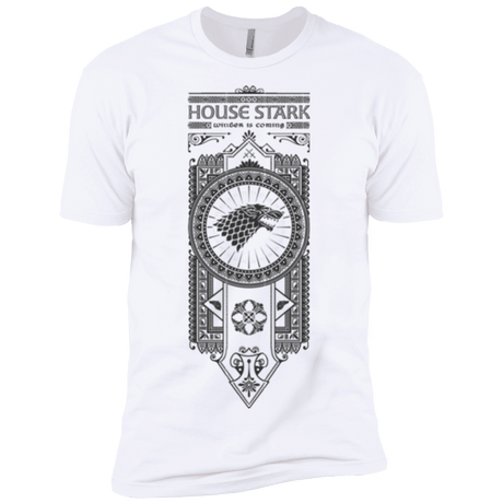 T-Shirts White / X-Small House Stark Black Men's Premium T-Shirt