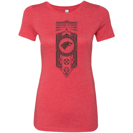 T-Shirts Vintage Red / Small House Stark Black Women's Triblend T-Shirt