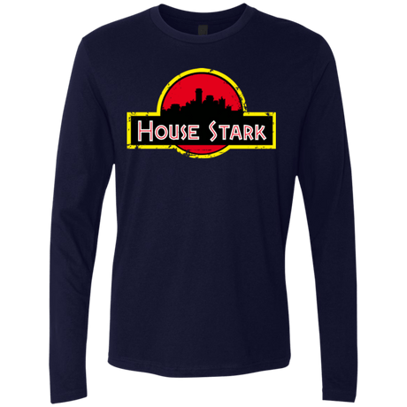 T-Shirts Midnight Navy / Small House Stark Men's Premium Long Sleeve