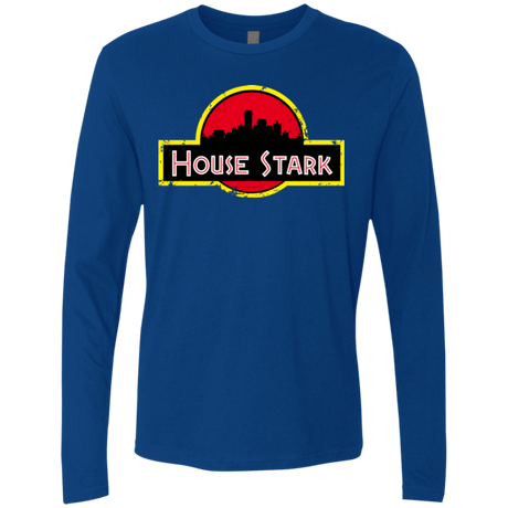 T-Shirts Royal / Small House Stark Men's Premium Long Sleeve