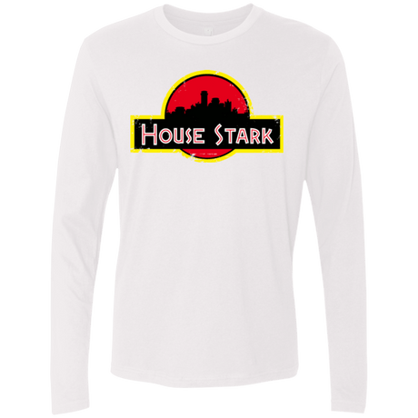 T-Shirts White / Small House Stark Men's Premium Long Sleeve