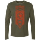 T-Shirts Military Green / Small House Targaryen Men's Premium Long Sleeve