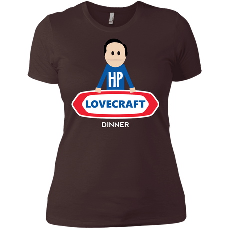 T-Shirts Dark Chocolate / X-Small HP LoveCraft Dinner Women's Premium T-Shirt