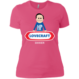 T-Shirts Hot Pink / X-Small HP LoveCraft Dinner Women's Premium T-Shirt