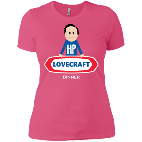 T-Shirts Hot Pink / X-Small HP LoveCraft Dinner Women's Premium T-Shirt