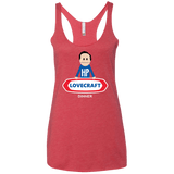 T-Shirts Vintage Red / X-Small HP LoveCraft Dinner Women's Triblend Racerback Tank