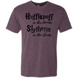 T-Shirts Vintage Purple / Small Hufflepuff Streets Men's Triblend T-Shirt