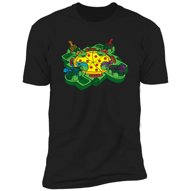 T-Shirts Black / X-Small Hungry Hungry Turtles Men's Premium T-Shirt