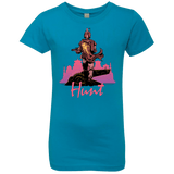 T-Shirts Turquoise / YXS Hunt Girls Premium T-Shirt