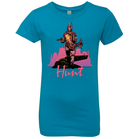 T-Shirts Turquoise / YXS Hunt Girls Premium T-Shirt