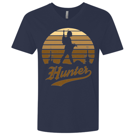 T-Shirts Midnight Navy / X-Small Hunter (1) Men's Premium V-Neck