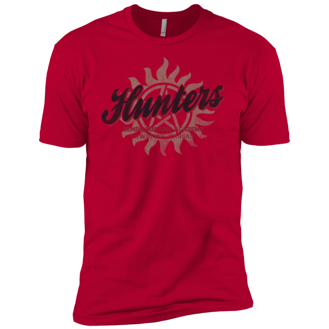 T-Shirts Red / YXS Hunters Academy Boys Premium T-Shirt