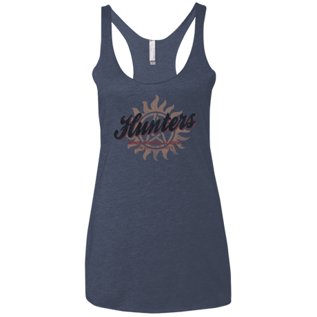 T-Shirts Vintage Navy / X-Small Hunters Academy Women's Triblend Racerback Tank