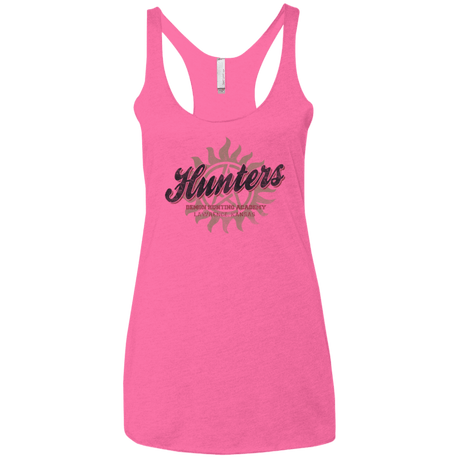 T-Shirts Vintage Pink / X-Small Hunters Academy Women's Triblend Racerback Tank