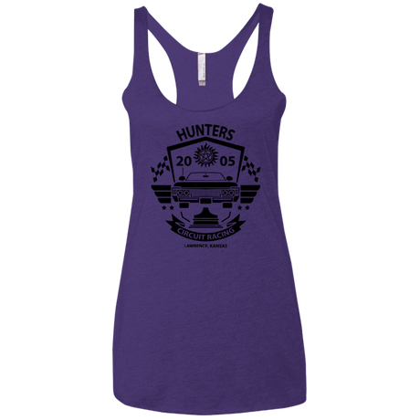 T-Shirts Purple / X-Small Hunters Circuit Women's Triblend Racerback Tank
