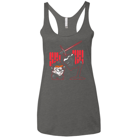T-Shirts Premium Heather / X-Small Huxters First Order Women's Triblend Racerback Tank