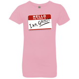 T-Shirts Light Pink / YXS I am Groot Girls Premium T-Shirt