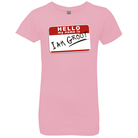 T-Shirts Light Pink / YXS I am Groot Girls Premium T-Shirt