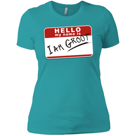 T-Shirts Tahiti Blue / X-Small I am Groot Women's Premium T-Shirt