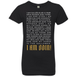 T-Shirts Black / YXS I am Odin Girls Premium T-Shirt