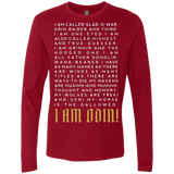 T-Shirts Cardinal / Small I am Odin Men's Premium Long Sleeve