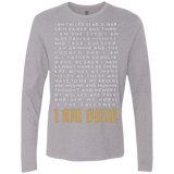 T-Shirts Heather Grey / Small I am Odin Men's Premium Long Sleeve