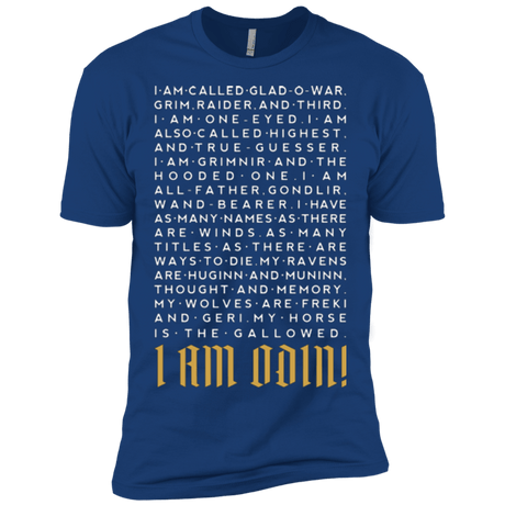 T-Shirts Royal / X-Small I am Odin Men's Premium T-Shirt