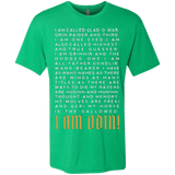 T-Shirts Envy / Small I am Odin Men's Triblend T-Shirt