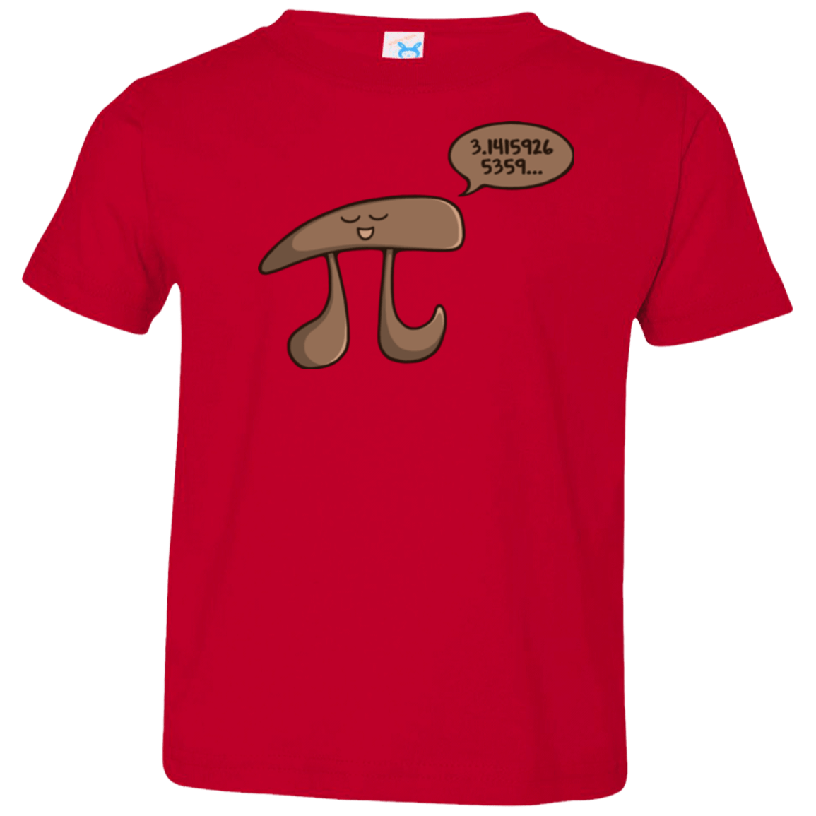 T-Shirts Red / 2T I am Pi Toddler Premium T-Shirt