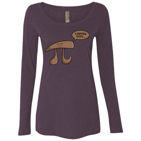 T-Shirts Vintage Purple / Small I am Pi Women's Triblend Long Sleeve Shirt