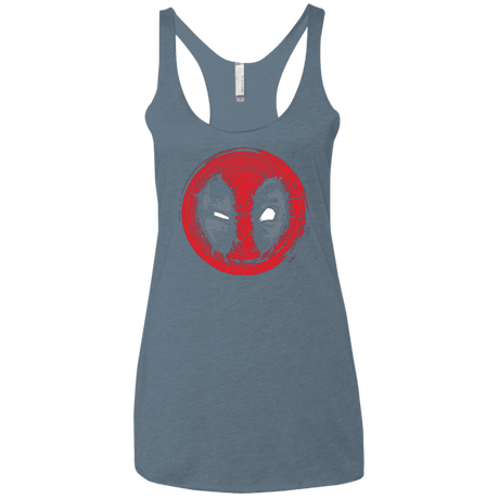 T-Shirts Indigo / X-Small I am the Dead Women's Triblend Racerback Tank