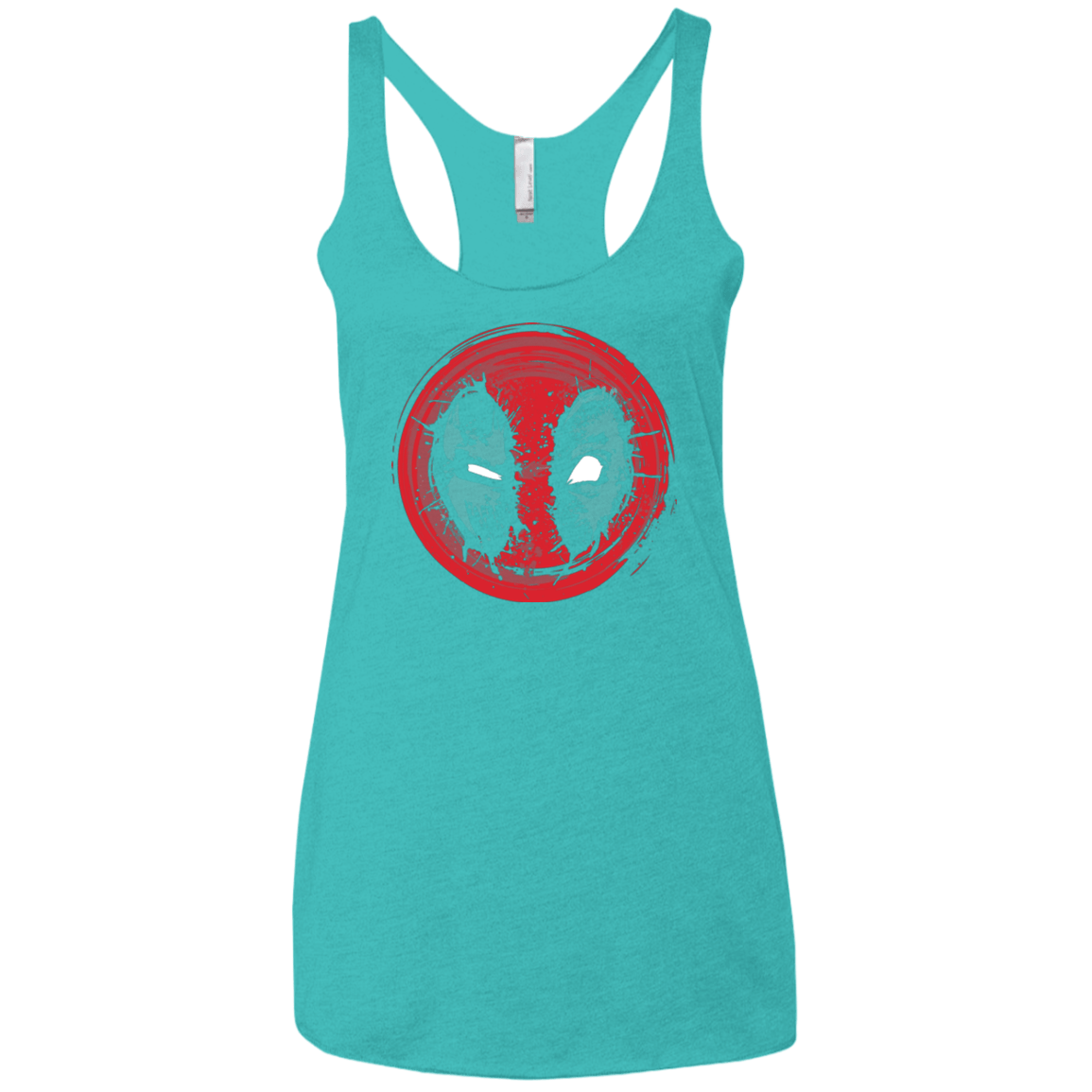 T-Shirts Tahiti Blue / X-Small I am the Dead Women's Triblend Racerback Tank