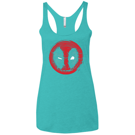 T-Shirts Tahiti Blue / X-Small I am the Dead Women's Triblend Racerback Tank