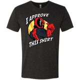 T-Shirts Vintage Black / Small I Approve This Shirt Men's Triblend T-Shirt