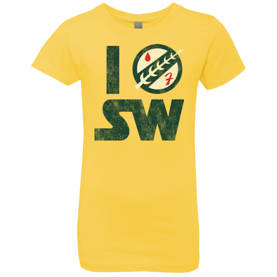 T-Shirts Vibrant Yellow / YXS I Boba SW Girls Premium T-Shirt