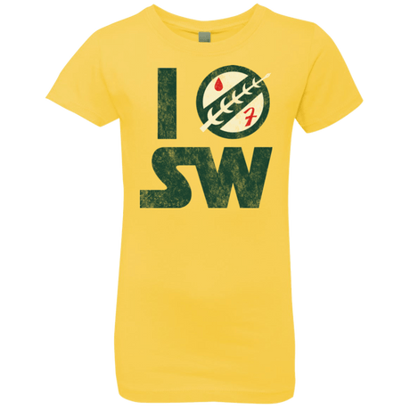 T-Shirts Vibrant Yellow / YXS I Boba SW Girls Premium T-Shirt