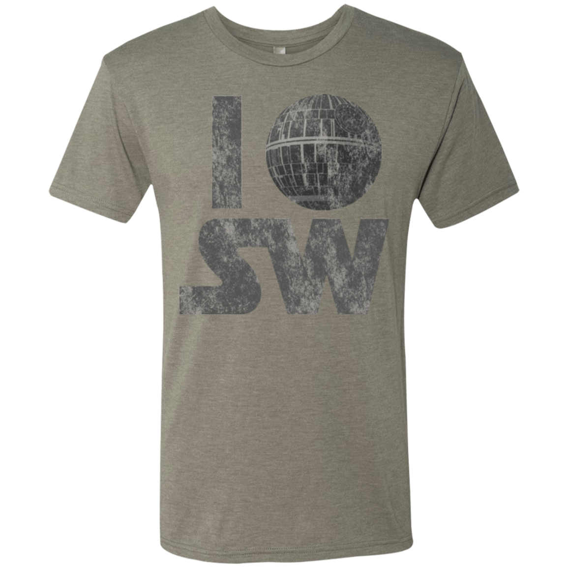T-Shirts Venetian Grey / Small I Deathstar SW Men's Triblend T-Shirt