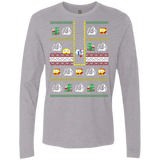 T-Shirts Heather Grey / Small I Dig Christmas Men's Premium Long Sleeve