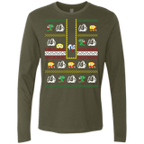 T-Shirts Military Green / Small I Dig Christmas Men's Premium Long Sleeve