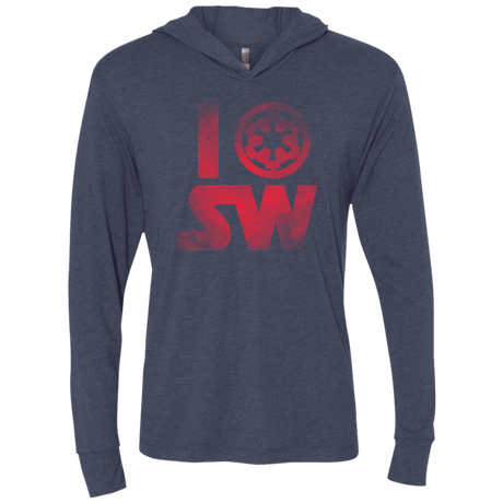 T-Shirts Vintage Navy / X-Small I Empire SW Triblend Long Sleeve Hoodie Tee