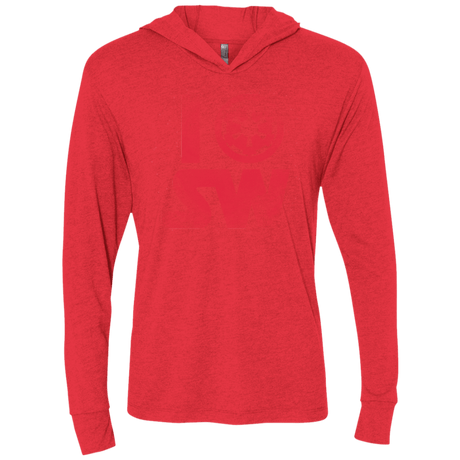 T-Shirts Vintage Red / X-Small I Empire SW Triblend Long Sleeve Hoodie Tee