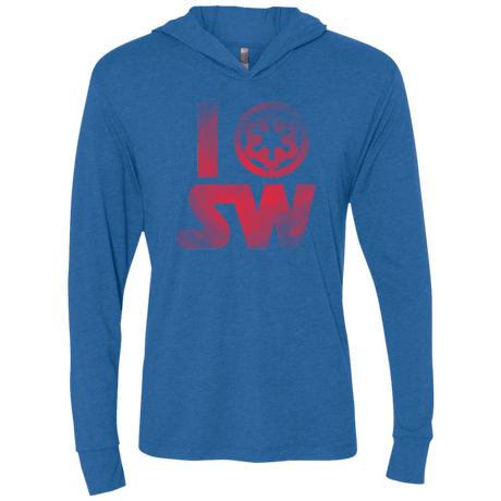 T-Shirts Vintage Royal / X-Small I Empire SW Triblend Long Sleeve Hoodie Tee