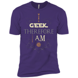 T-Shirts Purple / X-Small I GEEK (1) Men's Premium T-Shirt