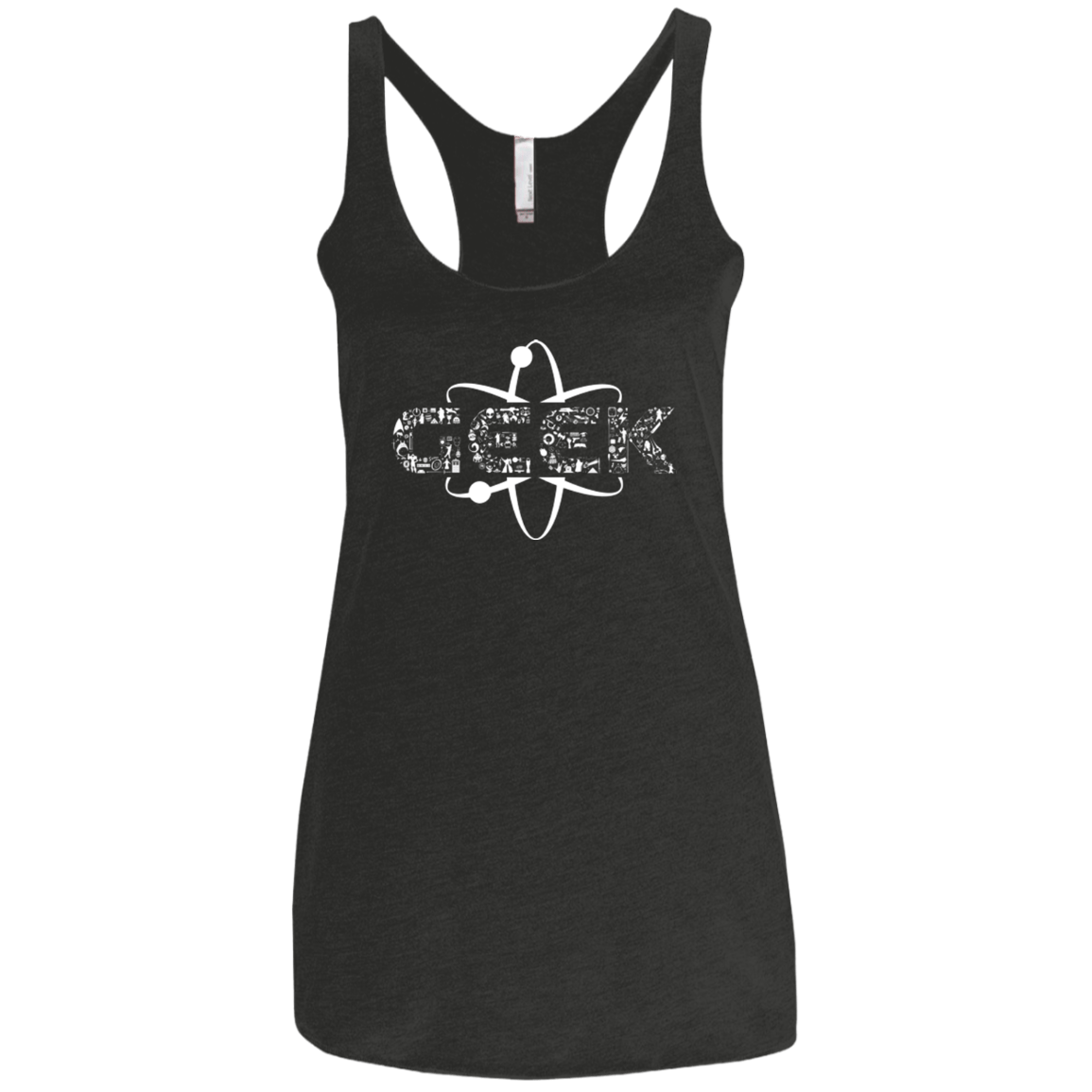 T-Shirts Vintage Black / X-Small I Geek Women's Triblend Racerback Tank